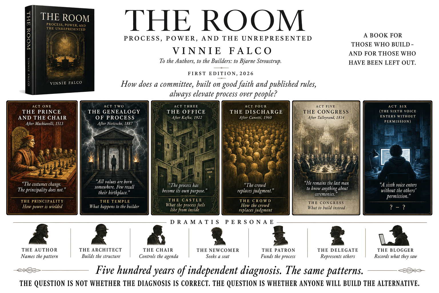 The Room: Process, Power, and the Unrepresented — by Vinnie Falco
